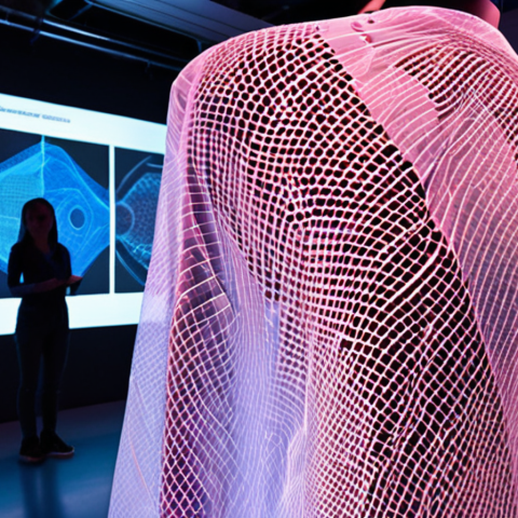 Intelligent Textile Innovation Hub**
    "A visionary textile engineer in a high-tech laboratory, holding an innovative smart fabric that subtly glows and integrates digital interfaces. The fabric displays faint data patterns and sensors, blending seamlessly with intricate textile textures. In the background, holographic projections showcase futuristic fashion designs and complex material structures. The scene emphasizes the convergence of textile art, electronics, and engineering, with a focus on vibrant, intelligent design, soft ambient lighting, and high detail. Future of textiles concept."

2.  **Prompt for