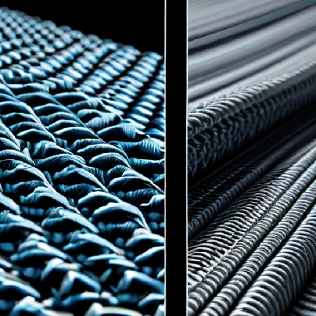 Here are two high-quality image prompts for Stable Diffusion XL, focusing on the innovative aspects of textile engineering: