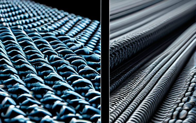 Here are two high-quality image prompts for Stable Diffusion XL, focusing on the innovative aspects of textile engineering: