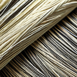 섬유기사와 필기시험 준비의 중요성 - Textile Fiber Close-Up**

"Macro shot of various textile fibers (cotton, silk, recycled polyester), ...