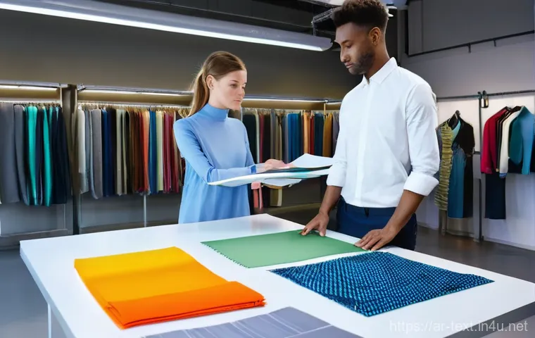 섬유기사와 해외 취업 - **Prompt:** A determined male textile engineer in his 30s, wearing practical yet professional work a... 섬유기사와 해외 취업 - **Prompt:** A determined male textile engineer in his 30s, wearing practical yet professional work a...