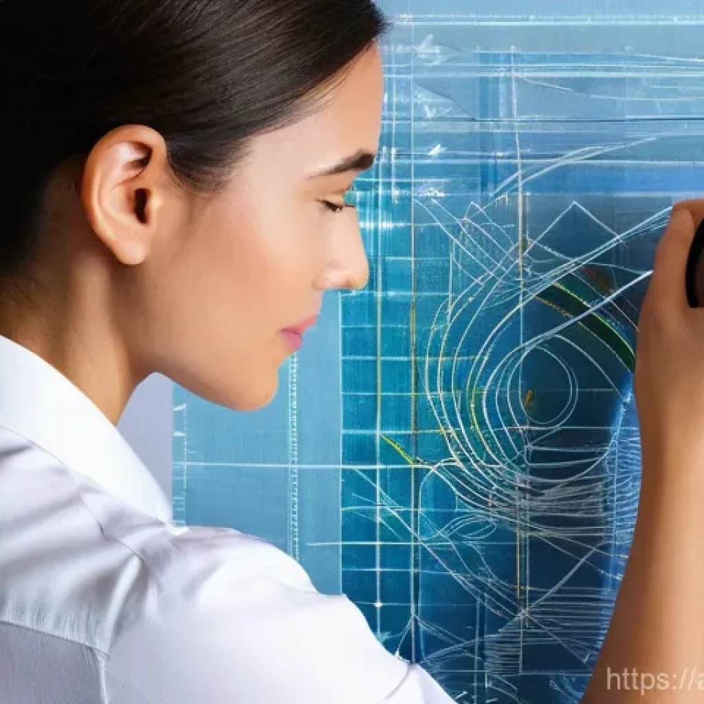 섬유기사와 섬유 품질 검사 - **Prompt 1: The Visionary Textile Engineer**
"A sophisticated and focused female textile enginee...