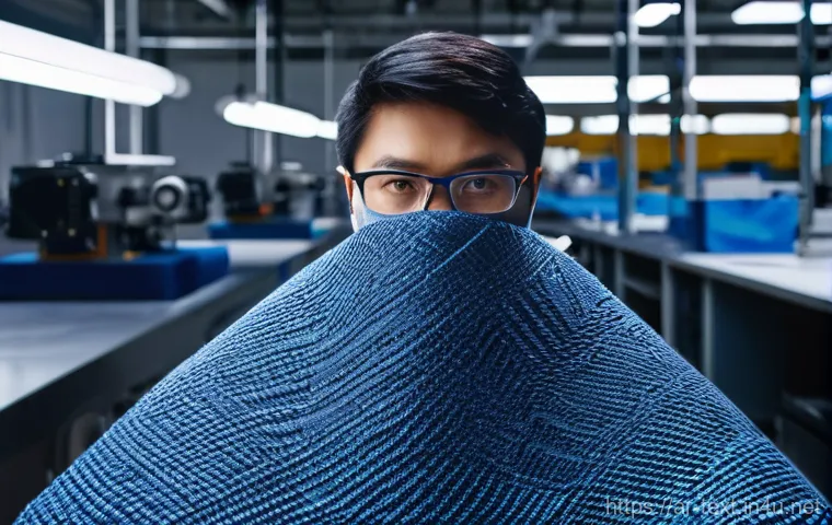 섬유기사 자격증과 산업별 전망 - Here are three detailed image generation prompts in English, designed to adhere to the specified saf...