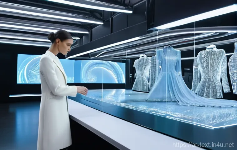 섬유기사 자격증 취득 후의 전망 - **Prompt for Sustainable Textile Innovation: "Green Future Fabric Research"**
    A vibrant and insp...