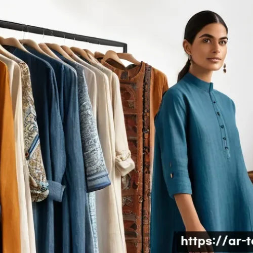 Home 30 섬유기사 자격증 활용 방법 - **Sustainable Fashion and Eco-friendly Textiles:**
A vibrant scene showcasing an elegantly dress...