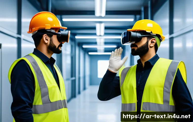 섬유기사와 작업장 안전 - A modern industrial factory interior in the Middle East with Arab workers wearing high-quality prote...